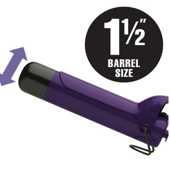 Hot Tools Professional Ceramic + Tourmaline Curling Iron/Wand 1 ½ Inches - Picture 3 of 7